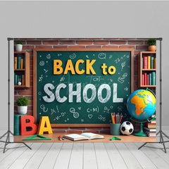 Aperturee - Aperturee Blackboard Writing Back To School Classroom Backdrop