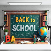 Aperturee - Aperturee Blackboard Writing Back To School Classroom Backdrop