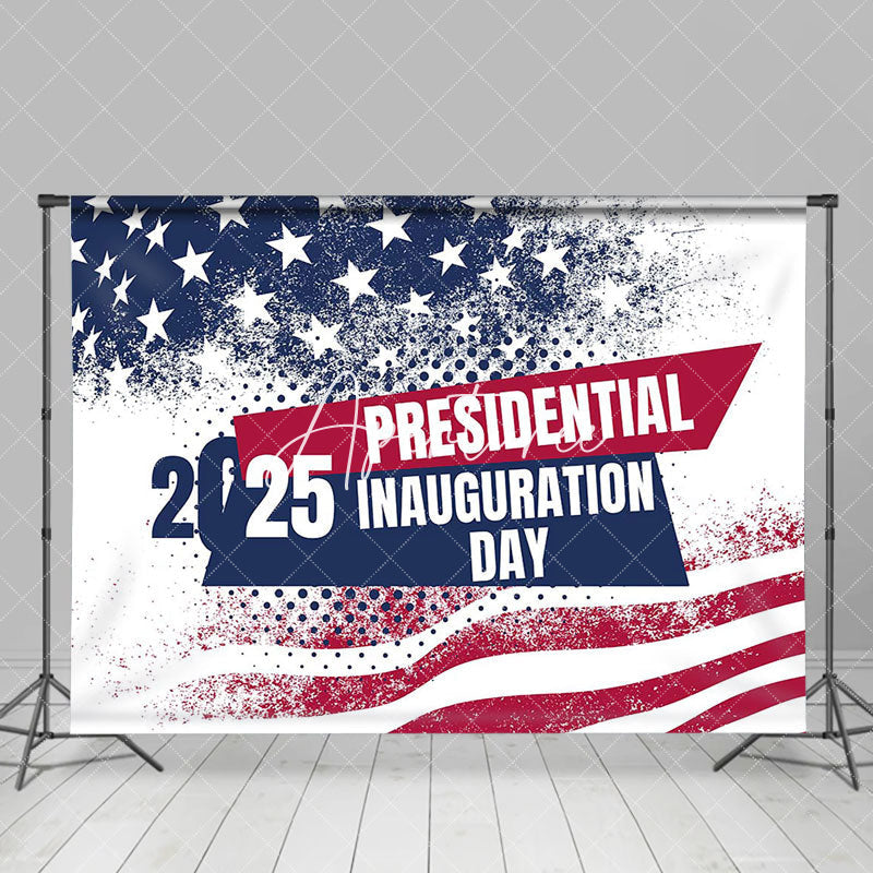 Aperturee - Aperturee Blue Red Presidential Inauguration Day Celebration Backdrop