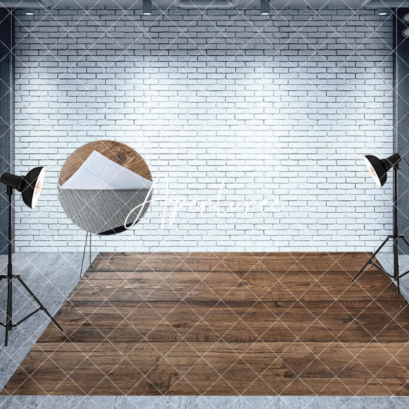 Aperturee - Aperturee Blue White Cloud Hot Air Balloon Room Set Backdrop