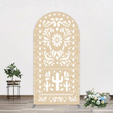 Aperturee - Aperturee Boho Hanukkah Holiday Festival Sweet Arch Backdrop