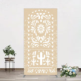 Aperturee - Aperturee Boho Hanukkah Holiday Festival Sweet Rectangle Backdrop