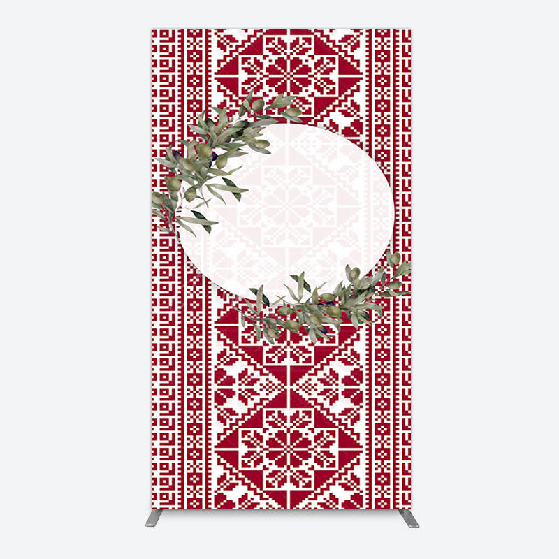 Aperturee - Aperturee Boho Slovakia Pattern Sweet Wedding Rectangle Backdrop