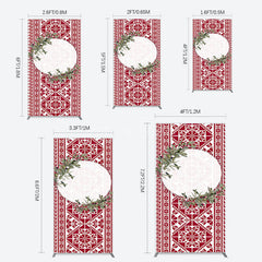 Aperturee - Aperturee Boho Slovakia Pattern Sweet Wedding Rectangle Backdrop