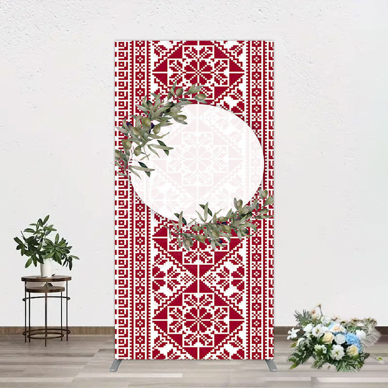 Aperturee - Aperturee Boho Slovakia Pattern Sweet Wedding Rectangle Backdrop