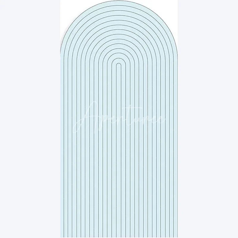 Aperturee - Aperturee Boho Solid Color Wedding Arch Minimalist Backdrop for Baby Shower Ceremony Neutral Tone Photo Background