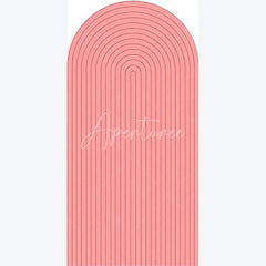 Aperturee - Aperturee Boho Solid Color Wedding Arch Minimalist Backdrop for Baby Shower Ceremony Neutral Tone Photo Background