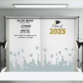 Aperturee - Aperturee Book You Are Braver Stronger Smarter Grad Backdrop