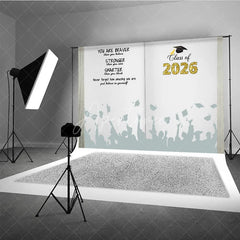 Aperturee - Aperturee Book You Are Braver Stronger Smarter Grad Backdrop