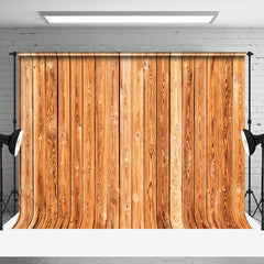 Aperturee - Aperturee Bright Brown Natural Wood Grain Photography Backdrop