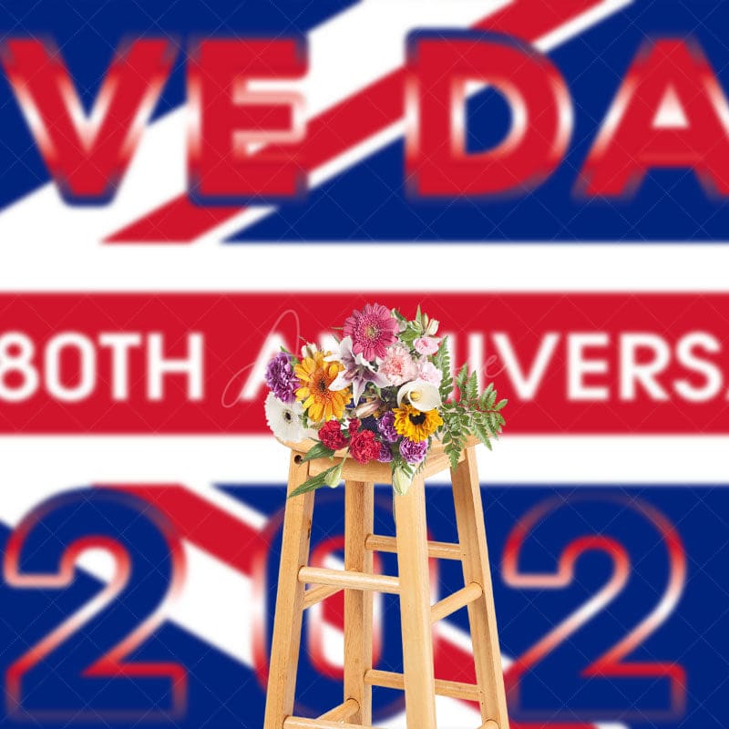 Aperturee - Aperturee British Flag 80th Anniversary 2025 VE Day Backdrop