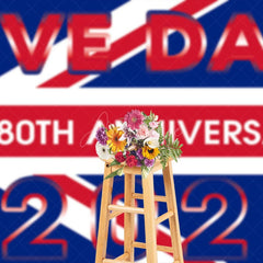 Aperturee - Aperturee British Flag 80th Anniversary 2025 VE Day Backdrop