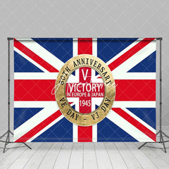 Aperturee - Aperturee British Flag 80th Anniversary Ve Vj Day Backdrop