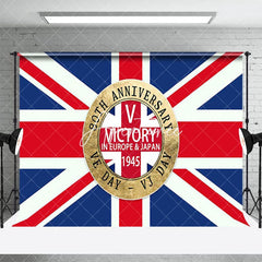 Aperturee - Aperturee British Flag 80th Anniversary Ve Vj Day Backdrop