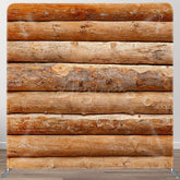 Aperturee - Aperturee Brown Wood Vibe Photography Square Tension Backdrop