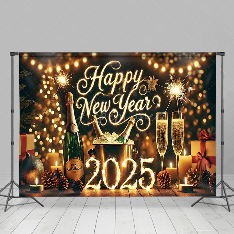 Aperturee - Aperturee Celebrate New Year With Songta Beer At Night Backdrop