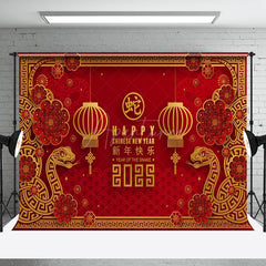 Aperturee - Aperturee Chinese New Year Year Of The Snake Holiday Backdrop