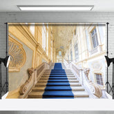 Aperturee - Aperturee Church Steps Cathedral Elegant Photography Backdrop