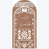 Aperturee - Aperturee Cielito Lindo Boho Wedding Arch Sweetie Baby Shower Backdrop Decor Floral Photo Background for Ceremony