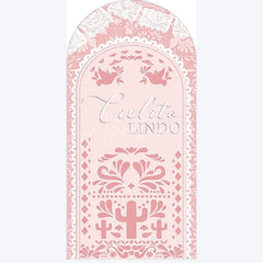 Aperturee - Aperturee Cielito Lindo Boho Wedding Arch Sweetie Baby Shower Backdrop Decor Floral Photo Background for Ceremony