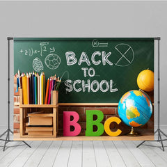Aperturee - Aperturee Classic Blackboard Classroom Back To School Backdrop