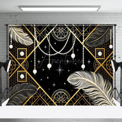 Aperturee - Aperturee Classic Gatsby Theme Pearl Lines Elegant Backdrop