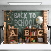 Aperturee - Aperturee Classroom Storage Cabinet Back To School Backdrop