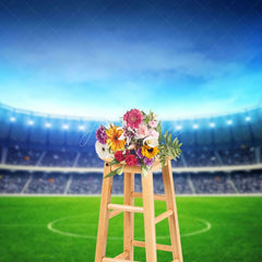 Aperturee - Aperturee Clear And Bright Sports Field Photography Backdrop