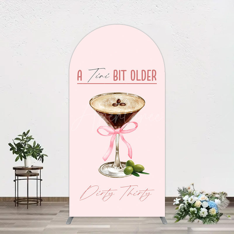 Aperturee - Aperturee Coffee A Tini Bit Older Dirty Thirty Arch Backdrop