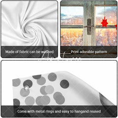 Aperturee - Aperturee Cold Winter Wood Blurred Window Garage Door Banner