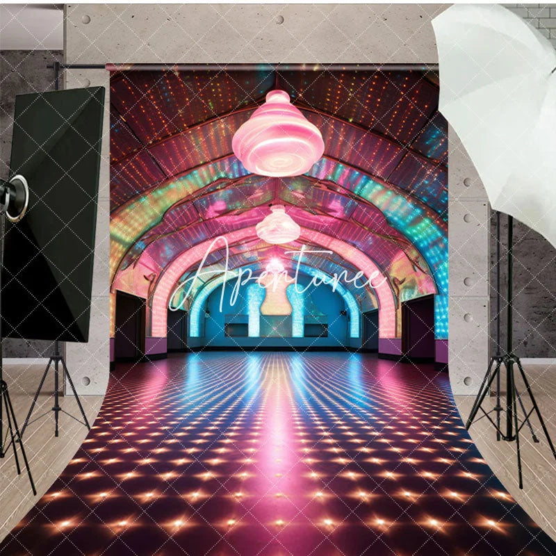 Aperturee - Aperturee Color Dynamic Dance Hall Architecture Sweep Backdrop