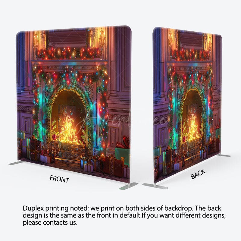 Aperturee - Aperturee Color Light Gifts Retro Wall Pillow Cover Backdrop