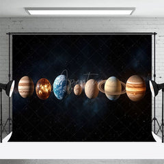 Aperturee - Aperturee Color Solar System Planets Science Fiction Backdrop