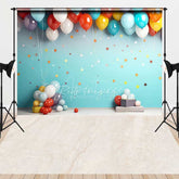 Aperturee Aperturee Colorful Balloons Stars Cake Smash Combo Set Backdrop