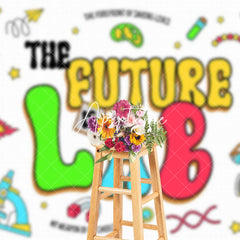 Aperturee - Aperturee Colorful Chemical Equipment The Future Lab Backdrop