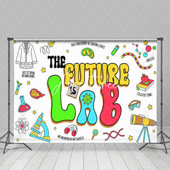 Aperturee - Aperturee Colorful Chemical Equipment The Future Lab Backdrop