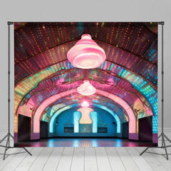 Aperturee - Aperturee Colorful Dynamic Dance Hall Architecture Backdrop