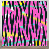 Aperturee - Aperturee Colorful Graffiti Splash Pink Backdrop Cover For Decor