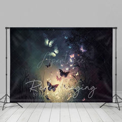 Aperturee - Aperturee Colorful Mystical Butterflies Fine Art Photo Backdrop