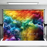 Aperturee - Aperturee Colorful Rainbow Wrinkles Fine Art Photo Backdrop