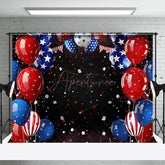 Aperturee - Aperturee Colorful Ribbons Celebration Holiday Photo Backdrop