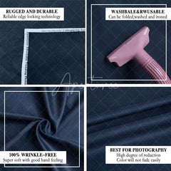 Aperturee - Aperturee Colorful School Bus and Learning Supplies Combo Set Backdrop Striped Back to School Theme for Kids Photography