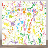 Aperturee - Aperturee Colorful The 90s Are All That Pillow Case Backdrop