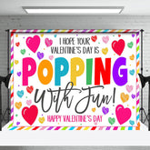Aperturee - Aperturee Colorful Valentines Day Is Popping With Fun Backdrop