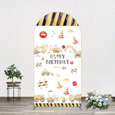 Aperturee - Aperturee Construction Maintenance Birthday Arch Backdrop