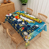 Aperturee - Aperturee Cosmic Brain Star Pattern Dynamic Light Tablecloth