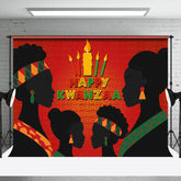 Aperturee - Aperturee Cultural African American Women Kwanzaa Backdrop