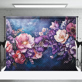 Aperturee - Aperturee Dark Color Flowers Fine Art Photography Backdrop