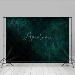 Aperturee - Aperturee Dark Teal Emerald Green Textured Abstract Grunge Photography Backdrop Distressed Moody Artistic Background
