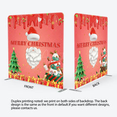 Aperturee - Aperturee Dessert Gift Santa Christmas Tension Fabric Backdrop